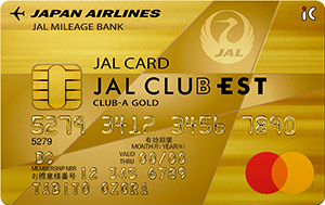 JAL CLUB EST CLUB-Aゴールドカード
