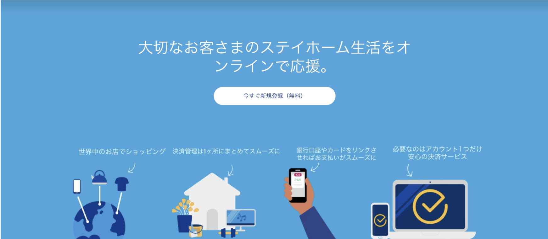 PayPalの特徴