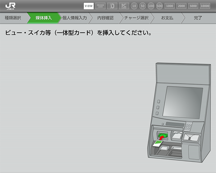 Suica定期券の発行替え