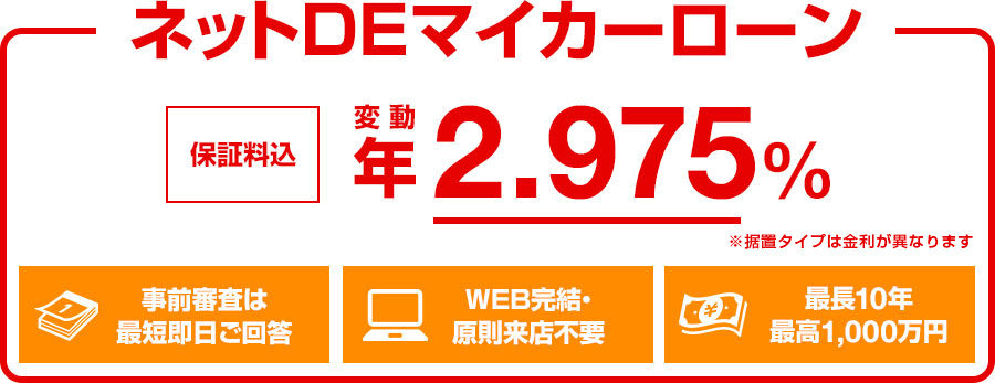 マイカーローン徹底比較 低金利で審査が早いおすすめランキング 金融lab