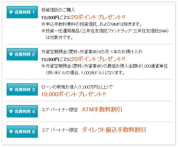 三井住友信託ダイナースクラブポイントクラブ