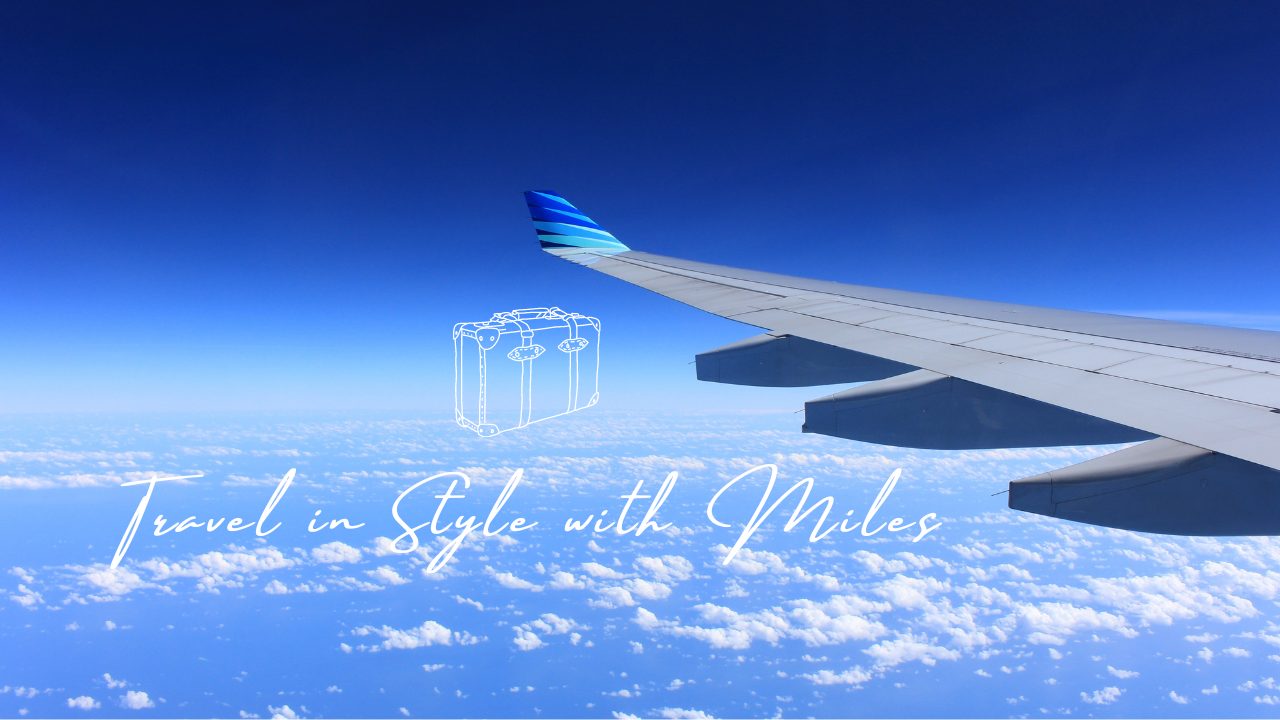 飛行機の旅を楽しむ