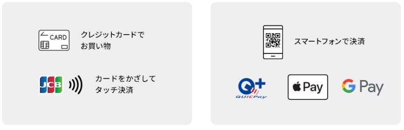 JCB CARD W　コンタクトレス決済